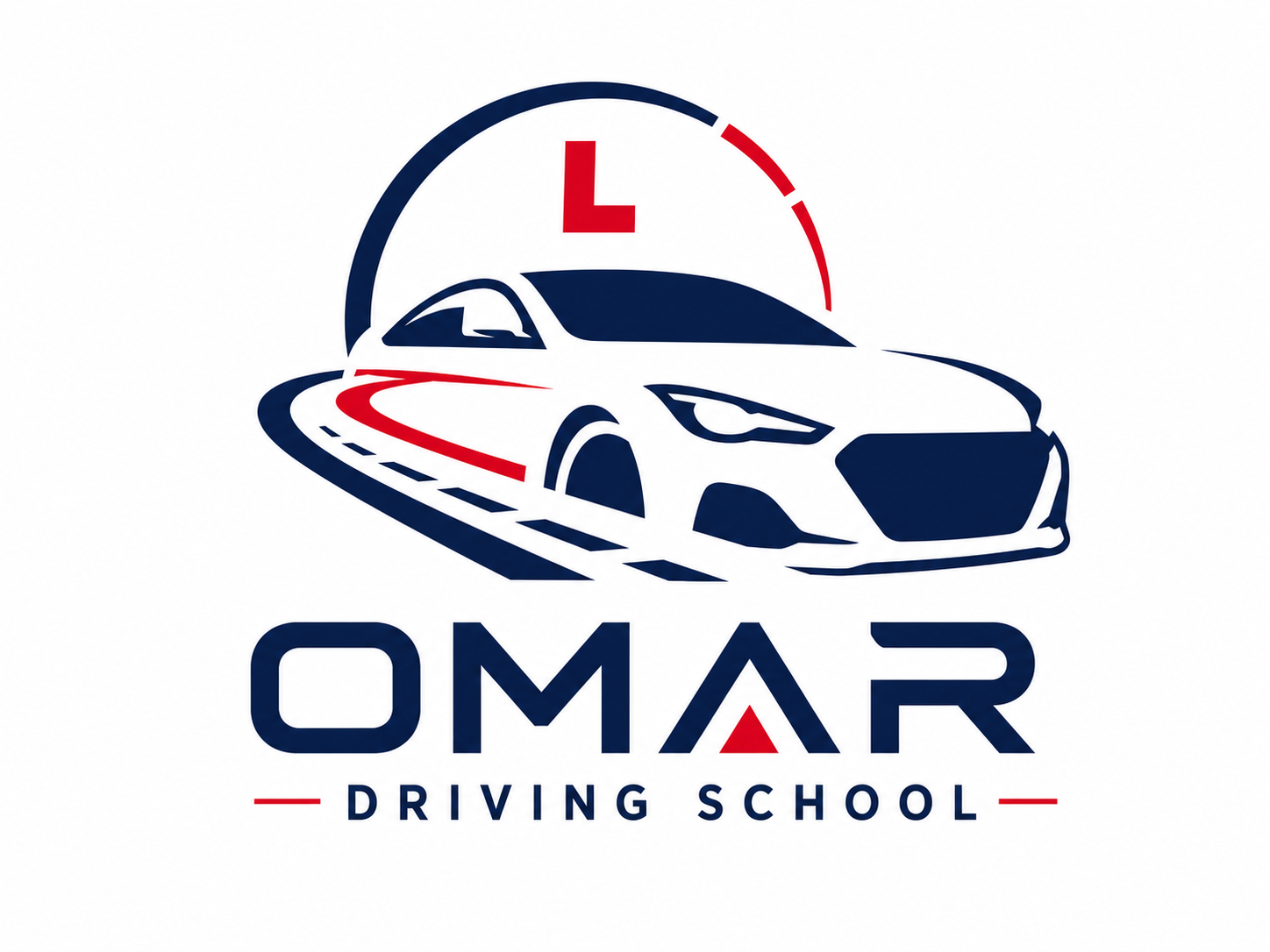 Omar Driving School logo